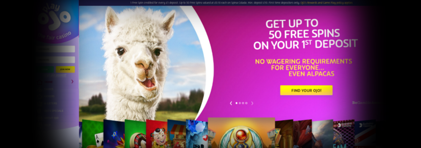 play ojo free spins offer promo promotion freespinsexpert nline casino slots gambling